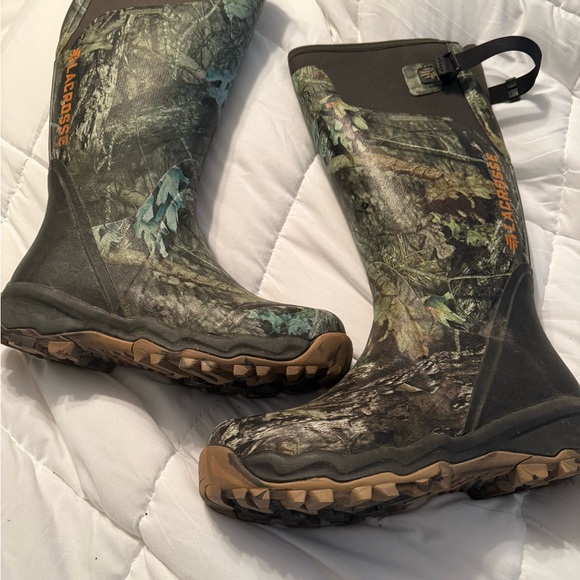 LaCrosse Forest Camo Boots with Tan Soles - EUC Men’s size 8 - Picture 1 of 6